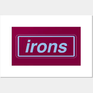 Irons Posters and Art